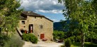 Vista con fiori
