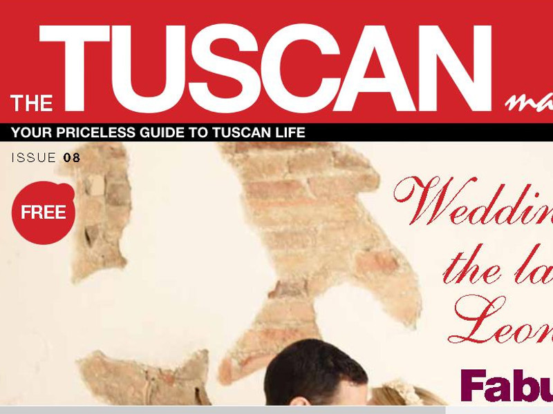 Screenshot of the article on The TUSCAN magazine