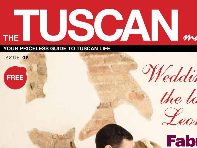 Screenshot of the article on The TUSCAN magazine